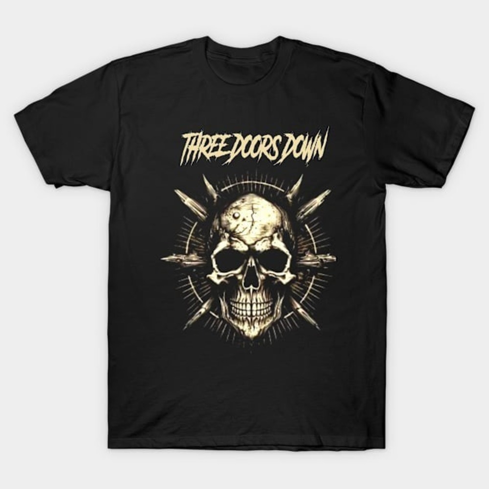 3 DOORS DOWN BAND FAN ART - 3 Doors Down Band Fan Art - T-Shirt